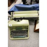 Imperial type 66 manual metal typewriter