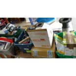A large selection of industrial and office related items to include JCB jack hammer,