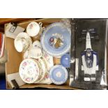 A mixed collection of ceramic items to include Rochester patterned Royal Stafford part teaset with
