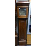 Welsh 30 hour oak cased grandfather clock,