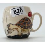 Moorcroft Hare & Tortoise ( start) mug.