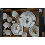A collection of Wedgwood Thomas The Tank Engine Seriesware items to include childs teaset,