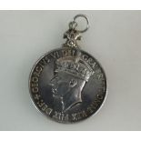 George VI silver medal awarded to 04101833 Pte J.Lear N.