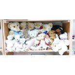 A collection of Merrythought and Bryant of Cannock classic teddies etc .