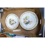 A collection of Caverswall Nature Series limited decorative plates (6)