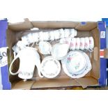 A mixed collection of Regency and Royal Standard Tea and Coffee ware to include - teapot, cups,