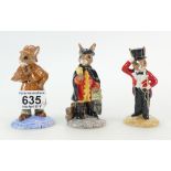 Royal Doulton Bunnykins, Ringmaster DB165 limited edition 447 of 1500,