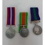 QEII General Service Medal with Malaya clasp / bar 22651 303 Pte. K.A.Rogers.