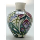 Moorcroft Sorrow & Laughter vase. Limited Edition 6/60. height 17.