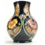 Moorcroft vase decorated in the Fantazie