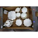 A collection of items to include Minton Versaille teaset comprising six cups, saucers, side plates,