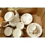 Royal Albert Victoria Rose coffee set (20)