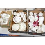 A collection of various pottery to include Royal Doulton part teaset,
