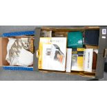 A mixed collection of items to include boxed Kodak Easy Share printer, Fluke True RMS,