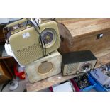 A collection of vintage radio inc sky queen,