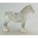 Beswick grey shire horse 818