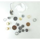 A quantity of facsimile early English coins,