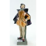 Royal Doulton character figure Sir Walter Raleigh HN2015 (broke at the waist and re-glued)