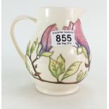 Moorcroft vase decorated in the Magnolia design,height 15cm,