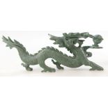 Hand carved Chinese Dragon - good condition 27cm length