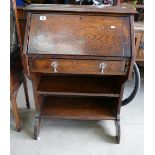 1920's Oak ladies bureau.