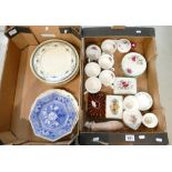 A mixed collection of ceramic items to include - Minton, Spode, decorative wall plates,