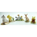 Royal Doulton Winnie the Pooh collection.