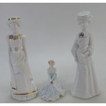 Spode Pauline Shoan figures Alexandria and Emily,