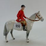 Beswick huntsman on grey horse 1501 (huntsman head re-stuck)