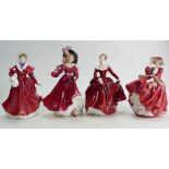 Royal Doulton figures Patricia HN3365, Fragrance HN3311,