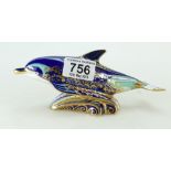 Royal Crown Derby Bottlenose Dolphin.