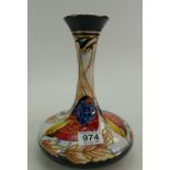 A Moorcroft Collectors Club vase in the Aurelian Pheasant design.