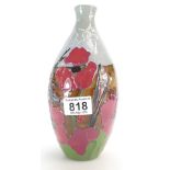 Moorcroft lest we forget vase. Numbered Edition307. 22.5cm high. 1sts in quality.