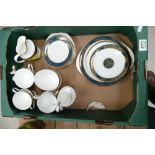 A collection of Royal Doulton Carlisle pattern tea ware to include - 6 cups, 6 saucers,