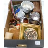 A mixed collection of items to include - costume jewellery, silver plated cutlery,