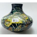 Moorcroft Amazon Dawn vase. Limited Edit