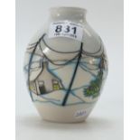 Moorcroft Home for Christmas vase. Numbe