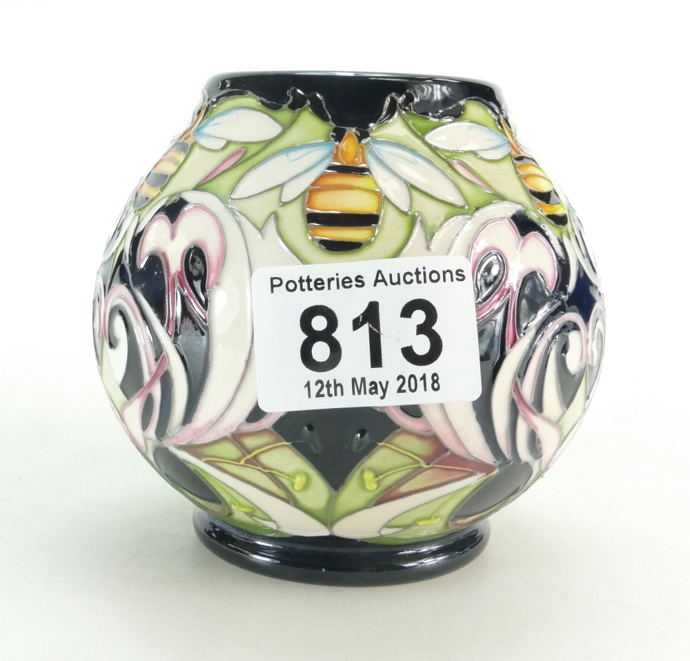 Moorcroft Dance of the Bumblebees vase.