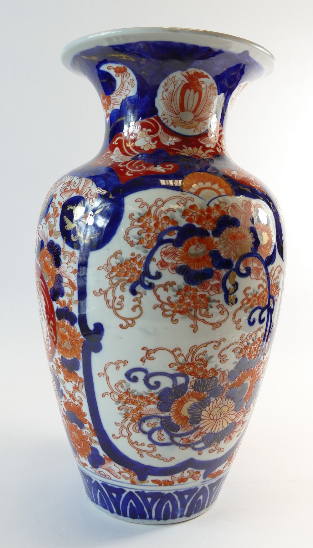 19th century Japanese porcelain vase dec