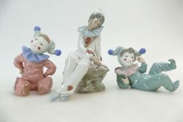 Two Nao figures of children dressed as j