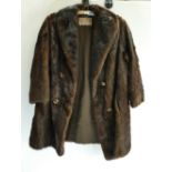 Ladies Browns of Chester fur coat size 8