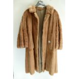 Ladies Browns of Chester fur coat size 8