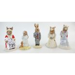 Bunnykins King John DB45, Bedtime DB55,