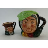 Royal Doulton large character jug Sairey