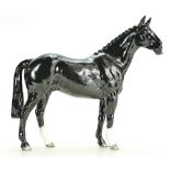 Beswick Horse The Black Hunter, issued 2005 in a Limited Edition of 500 and boxed with certificate.