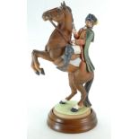 Beswick Connoisseur model of a Highwayman on rearing horse 2210,