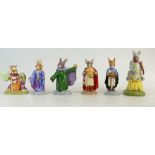 Royal Doulton Bunnykins Arthurian Legends collection, Sir Galahad DB299, Sir Gawain DB300,