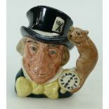 Royal Doulton small character jug Mad Hatter D6790,