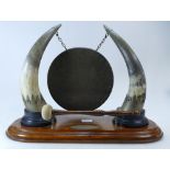 Edwardian hunting toasting gong,