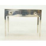 Silver miniature table with lift up lid, hallmarks for London 1927, maker Clarkson Northallerton.